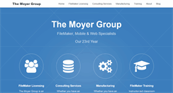 Desktop Screenshot of moyergroup.com