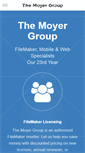 Mobile Screenshot of moyergroup.com