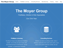 Tablet Screenshot of moyergroup.com